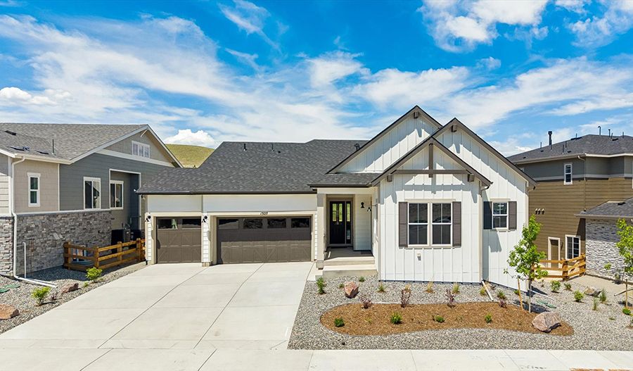 Monroe II - Chateau at the Meadows: Castle Rock, Colorado - Richmond American Homes