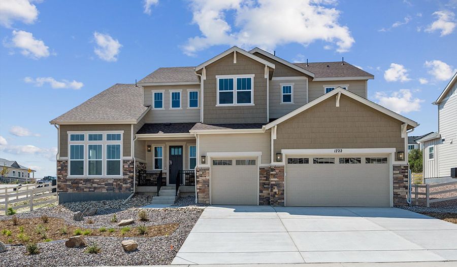 Harmon - Vista Pines at Crystal Valley: Castle Rock, Colorado - Richmond American