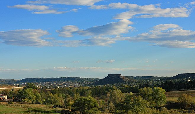 Crystal Valley - Mesa Backdrop