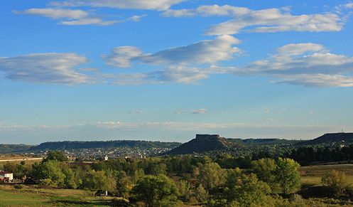 Crystal Valley - Mesa Backdrop