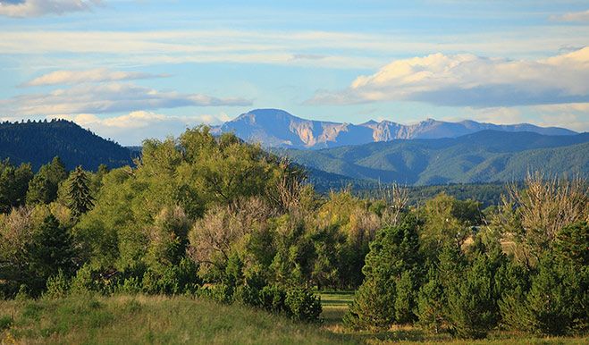 Crystal Valley - Mountain Backdrop