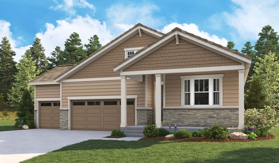 The Arlington elevation F
