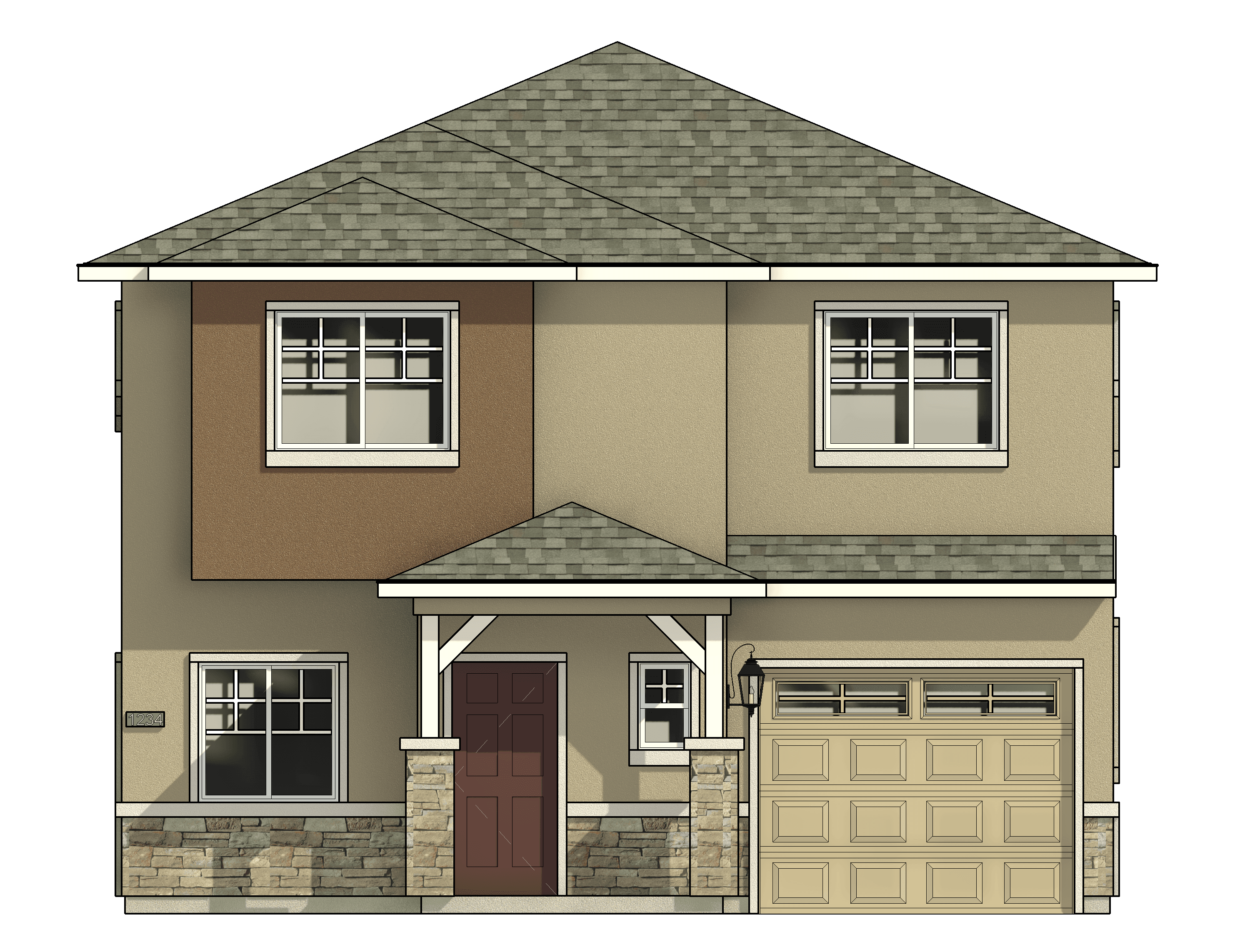 Residence 1808 - Pinecrest Village: Sacramento, California - Riverland Homes, Inc.