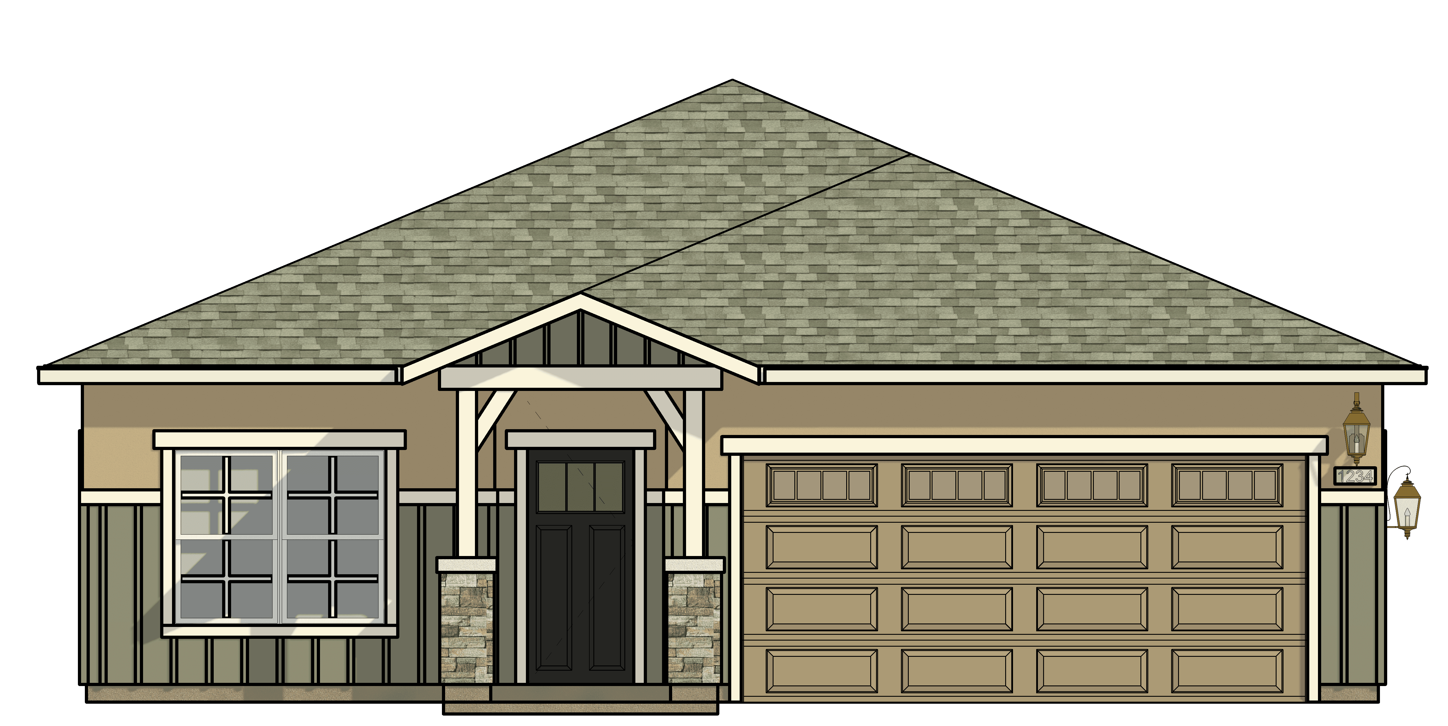 Residence 1605 - Pinecrest Village: Sacramento, California - Riverland Homes, Inc.
