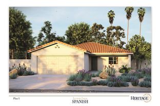 Plan 1 - Heritage at Dahlia Ranch: Imperial, California - Roben Real Estate