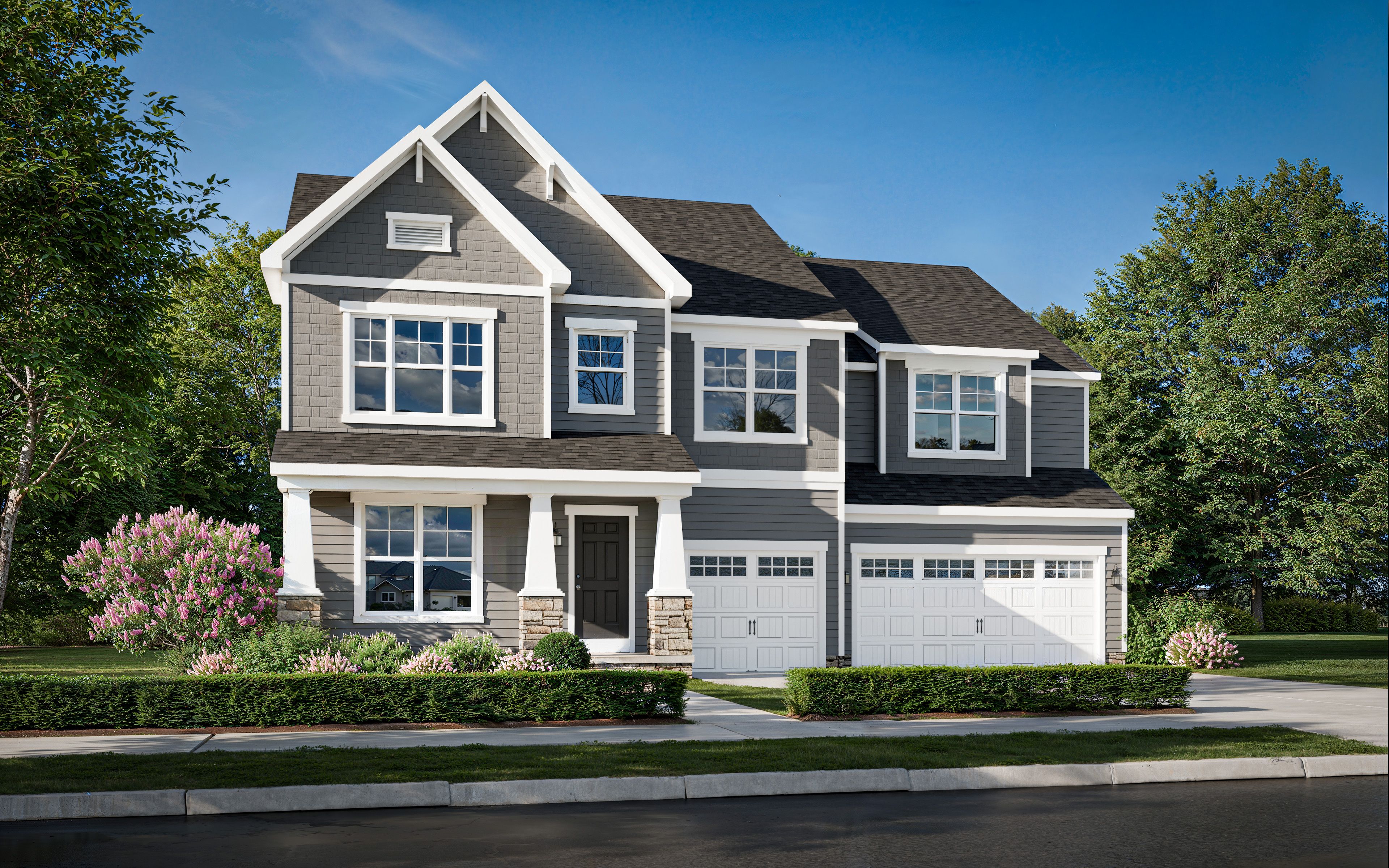 Dover - Parkside at Evans Farm: Lewis Center, Ohio - Rockford Homes