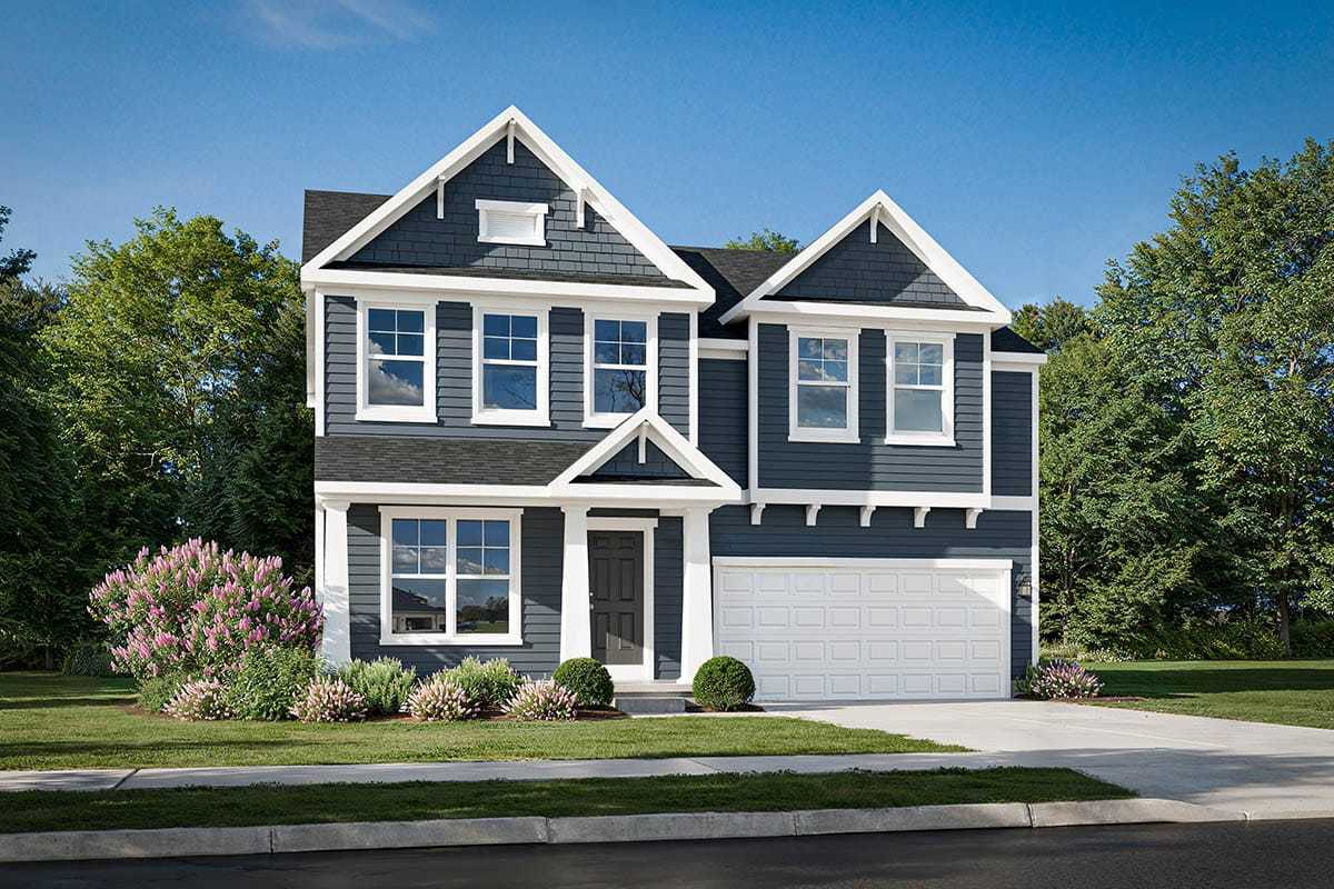 Ponds at Hazelton Crossing por Rockford Homes en Columbus Ohio