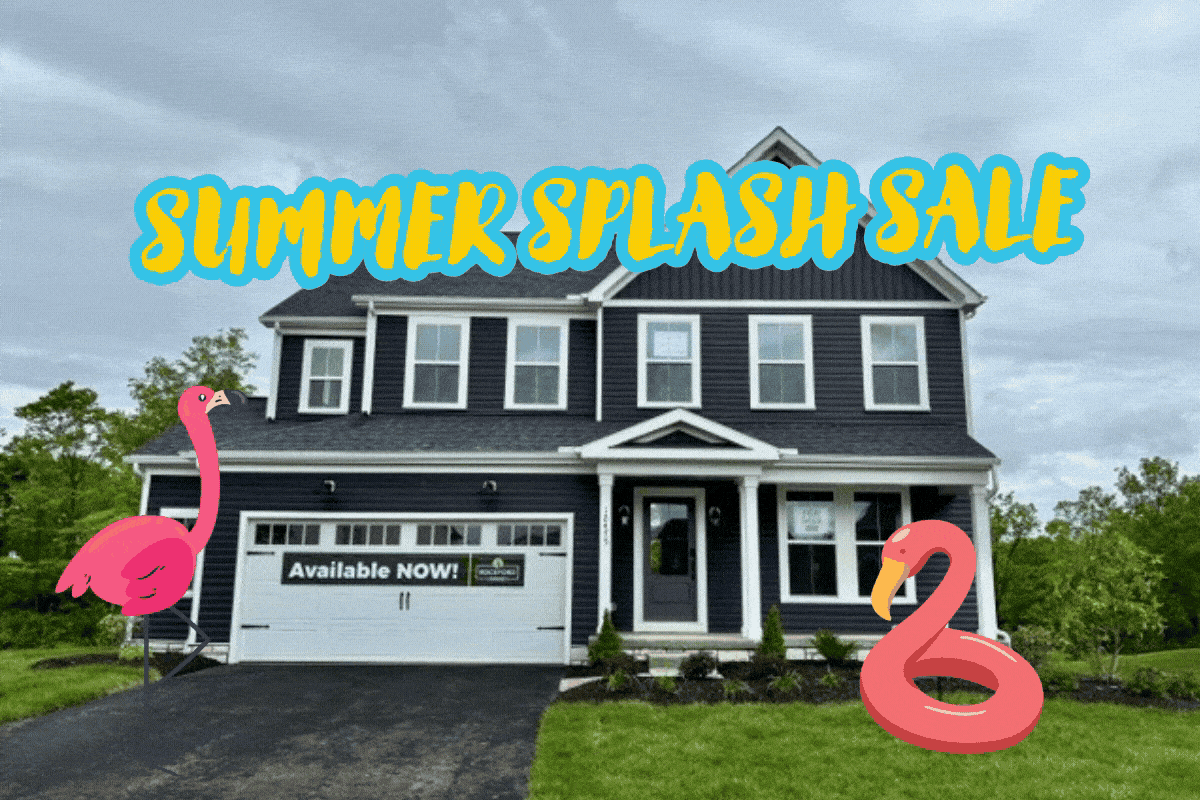 Jerome Village Aster por Rockford Homes en Columbus Ohio