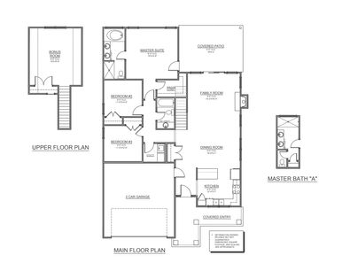 Craftsman - B Floor Plan - Rosewood Communities