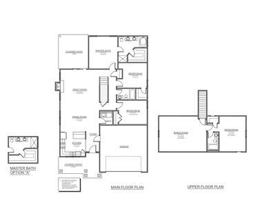 Portland - B Floor Plan - Rosewood Communities