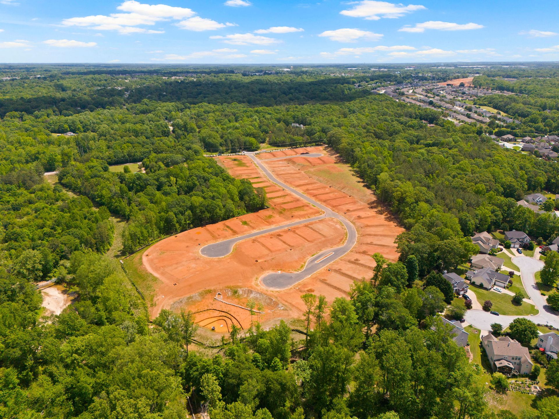 Riverpointe Cottages Community Aerial View