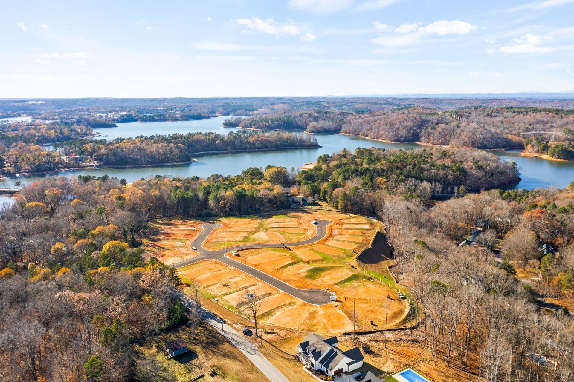 Kingswood Cottages Community Aerial View