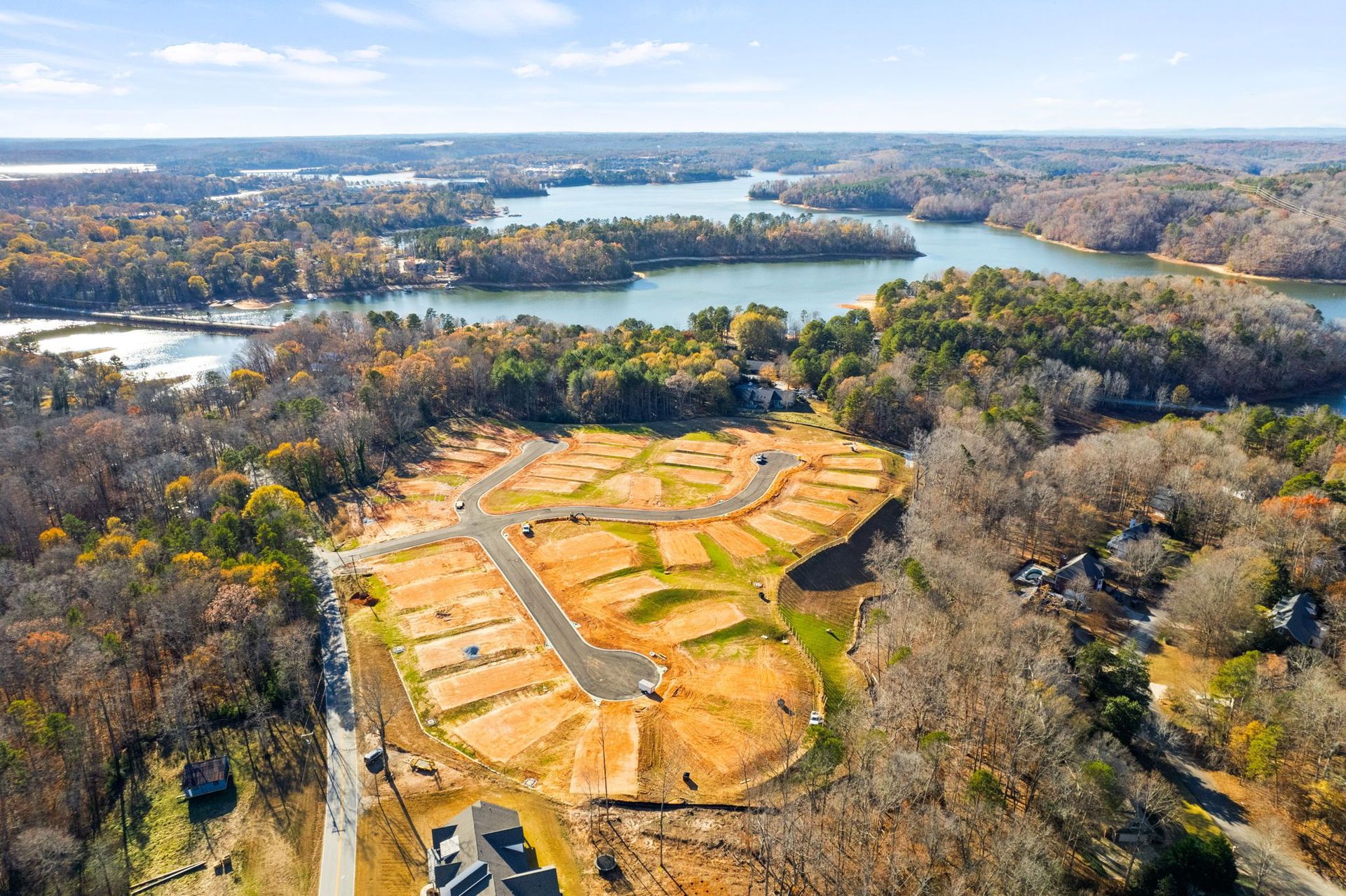Kingswood Cottages Community Aerial View