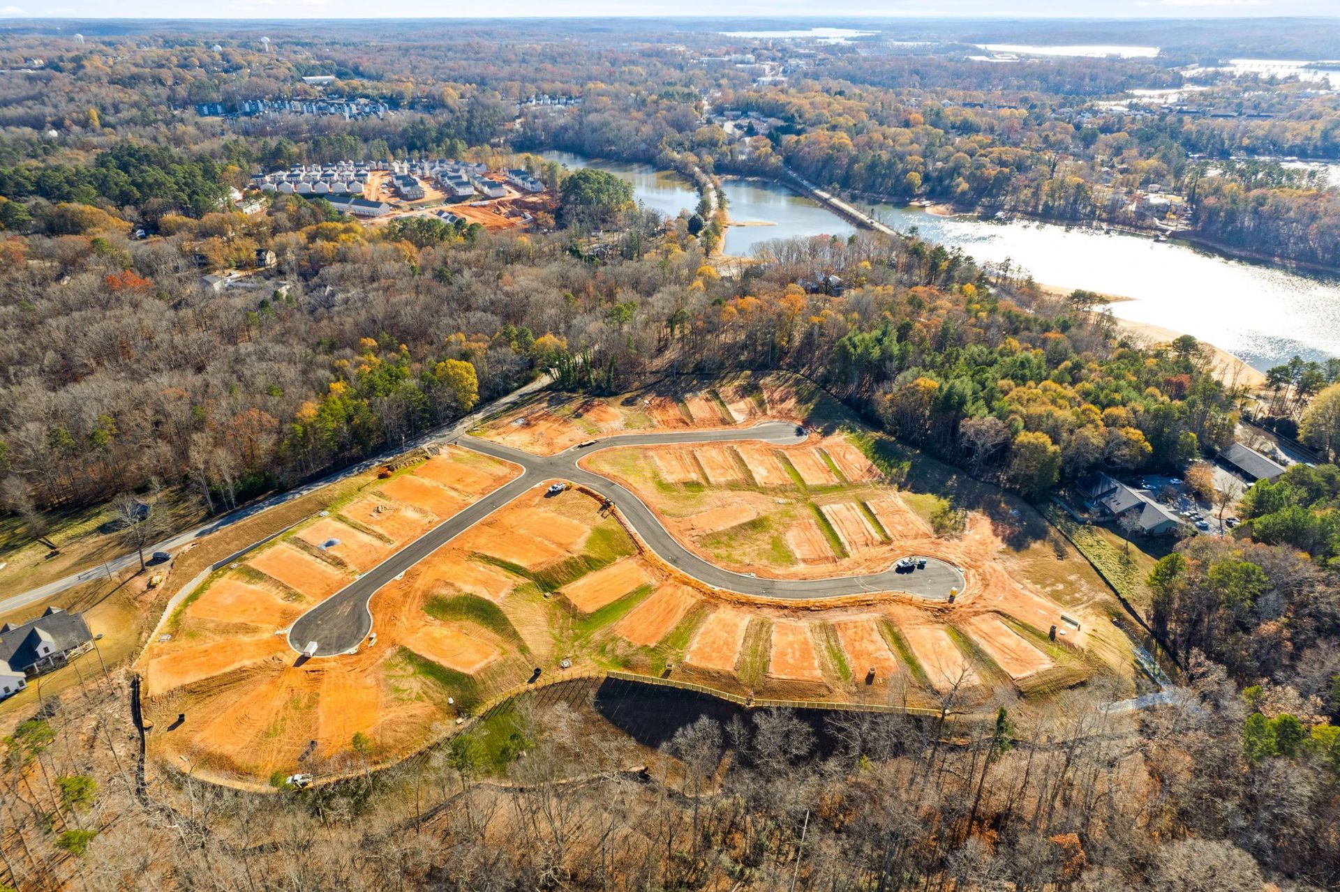 Kingswood Cottages Community Aerial View
