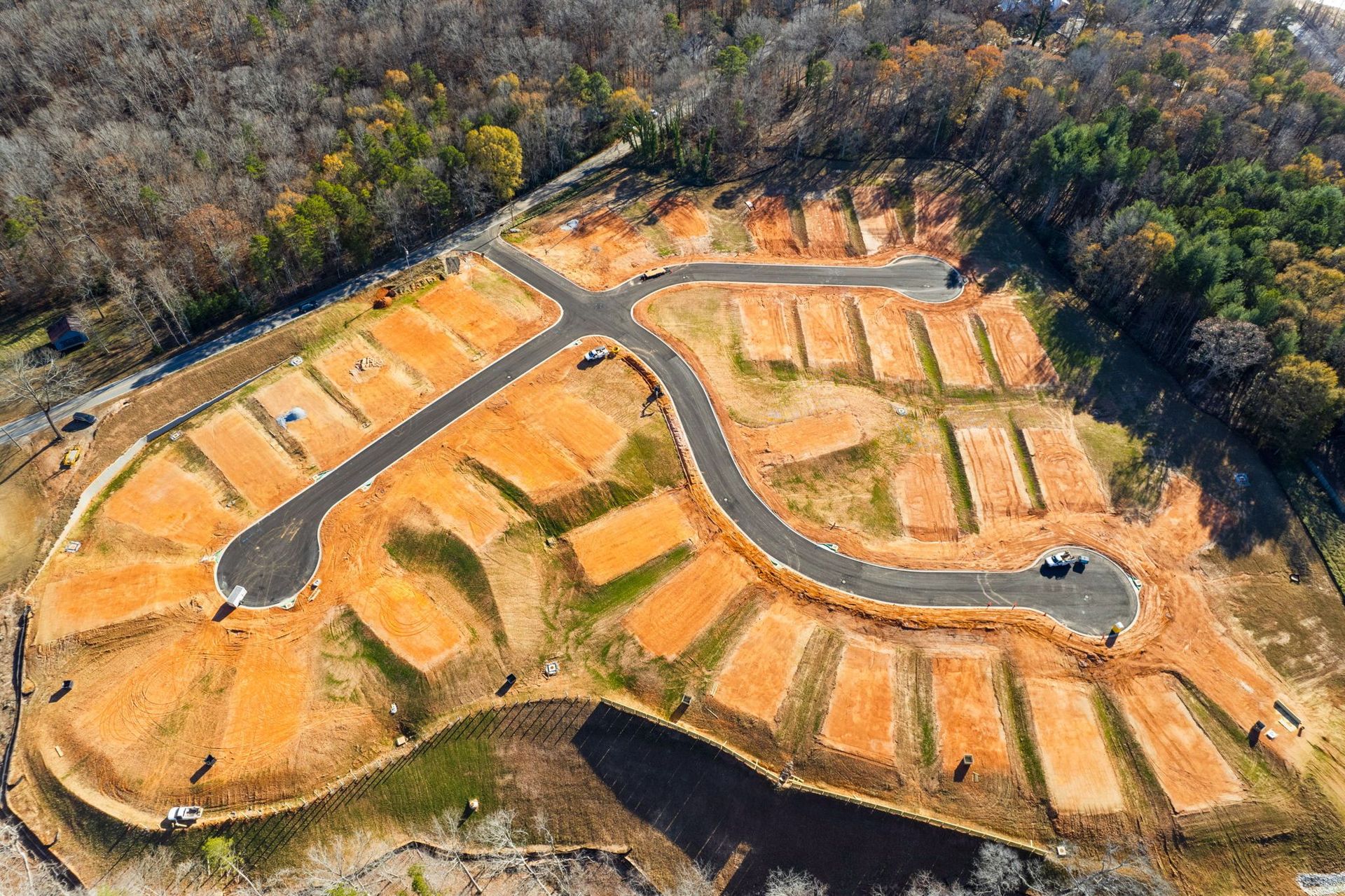Kingswood Cottages Community Aerial View