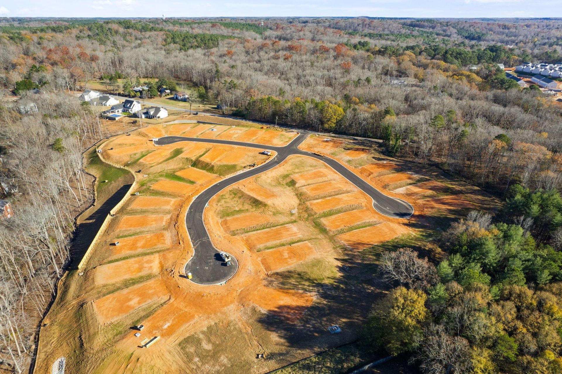 Kingswood Cottages Community Aerial View