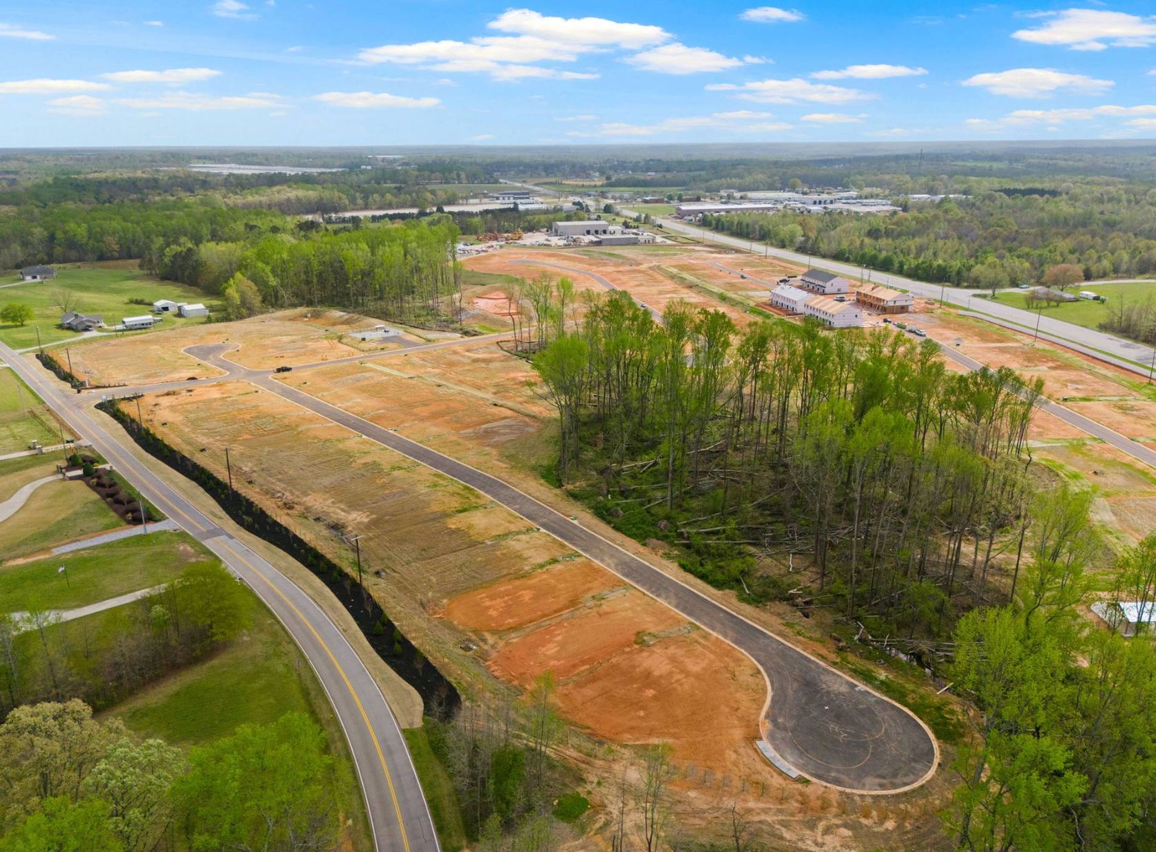Manegate Cottages Community Aerial View