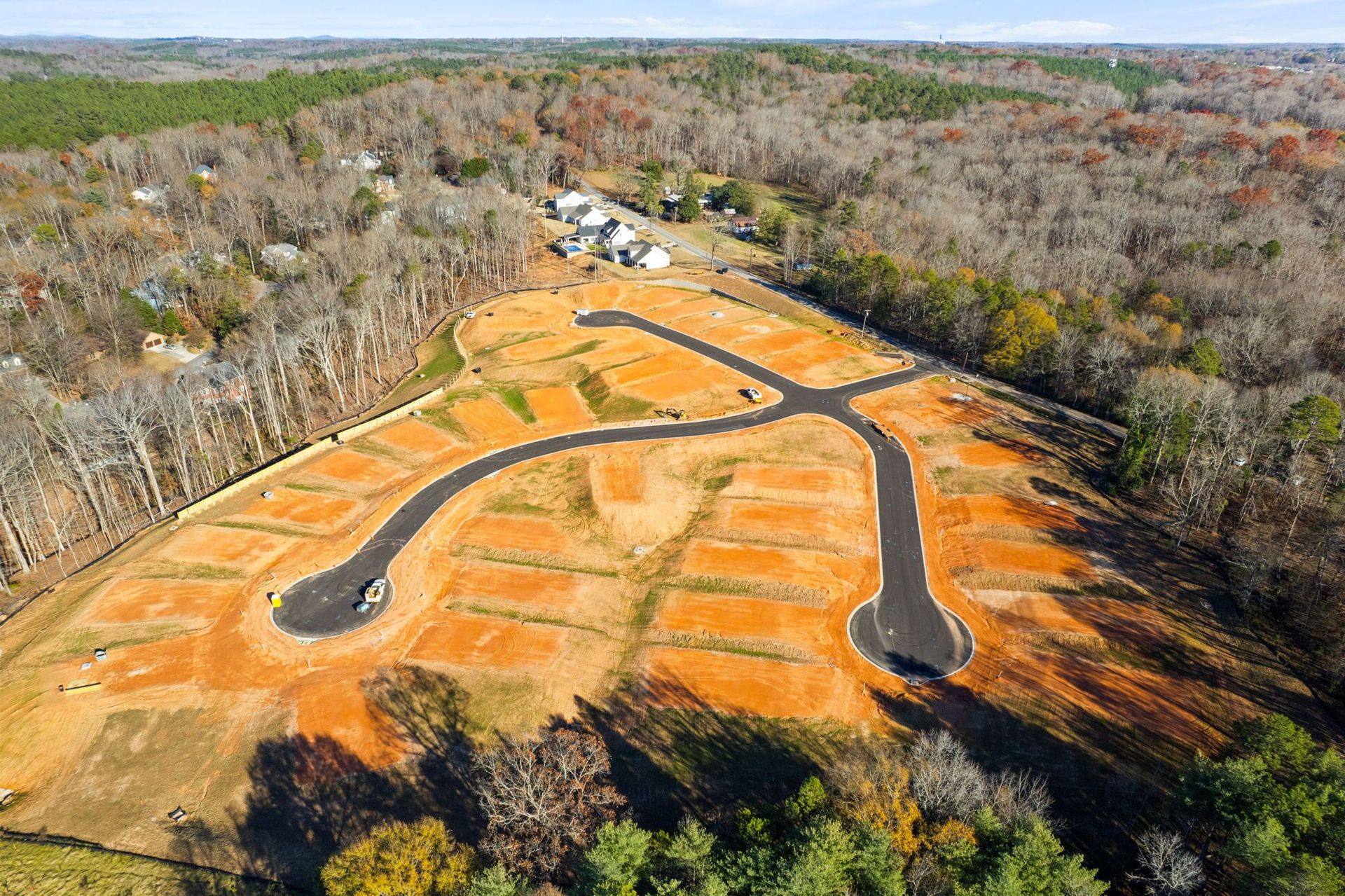 Kingswood Cottages Community Aerial View