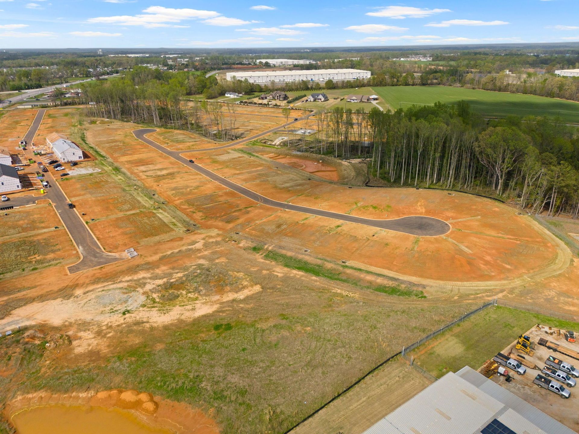 Manegate Cottages Community Aerial View
