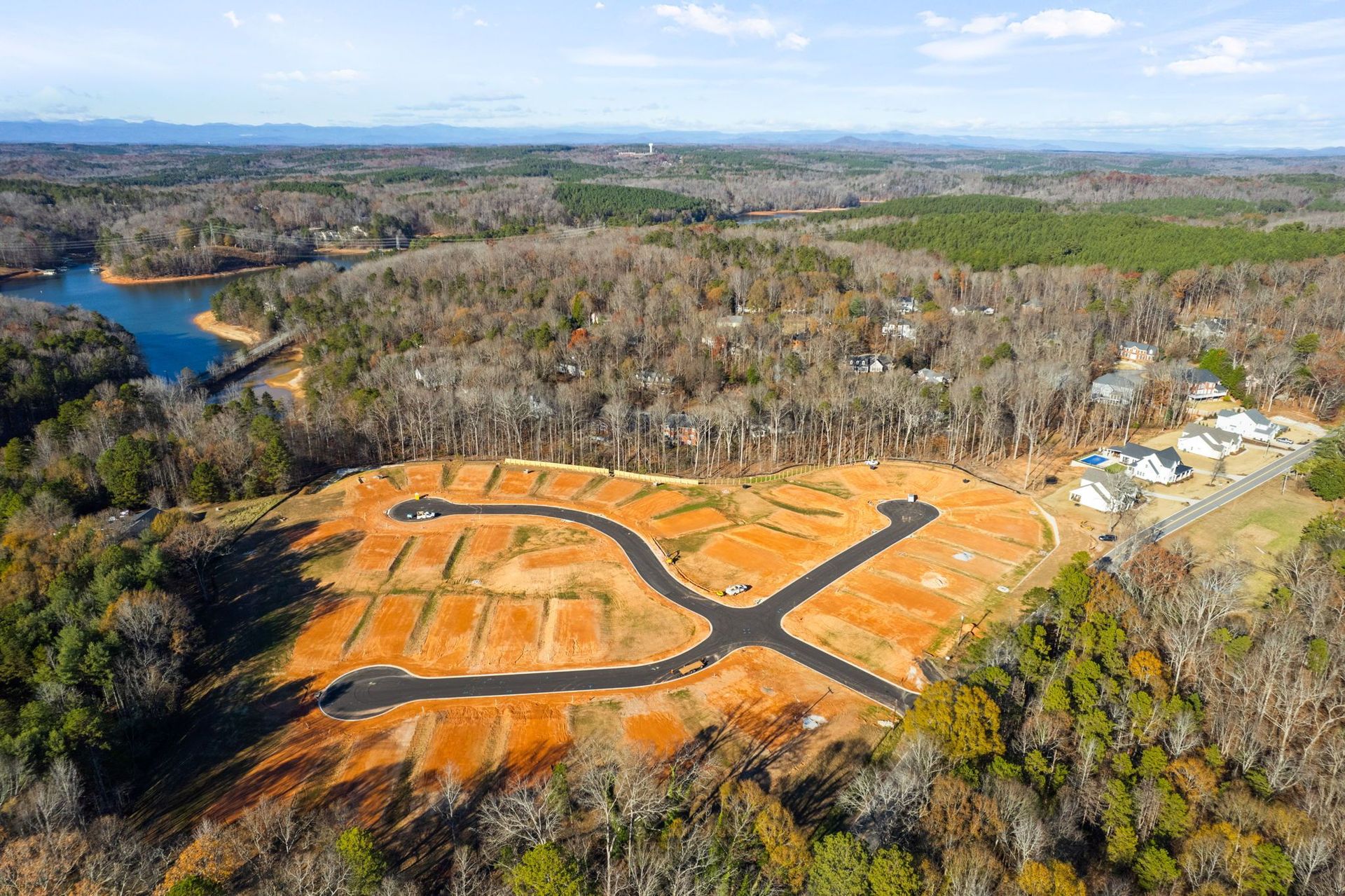 Kingswood Cottages Community Aerial View