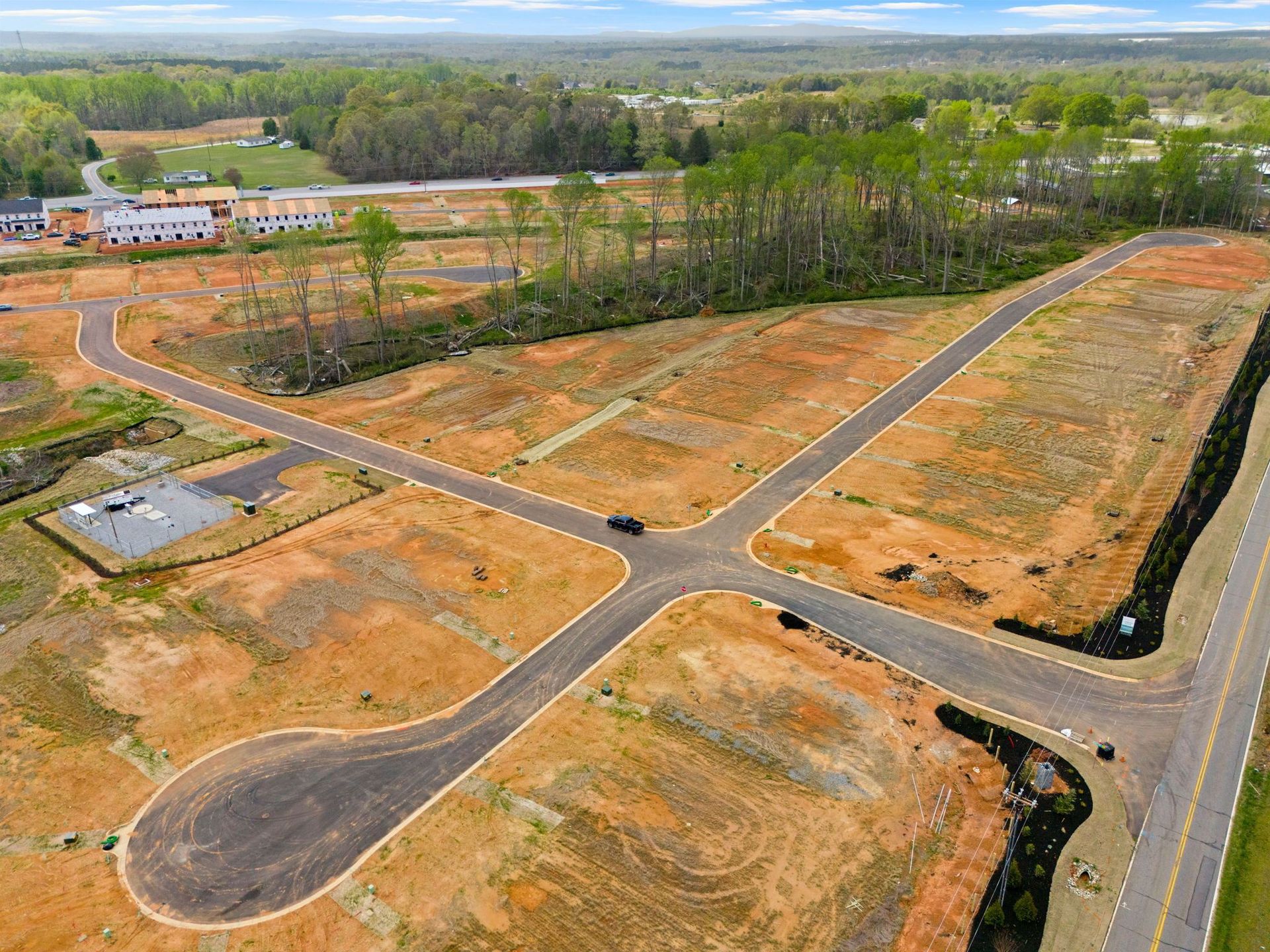 Manegate Cottages Community Aerial View