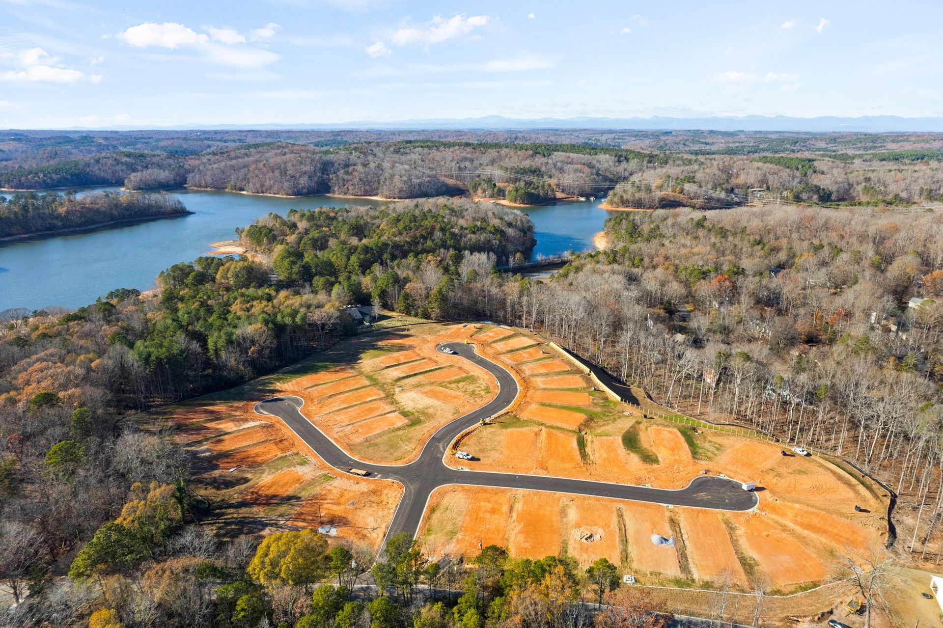 Kingswood Cottages Community Aerial View