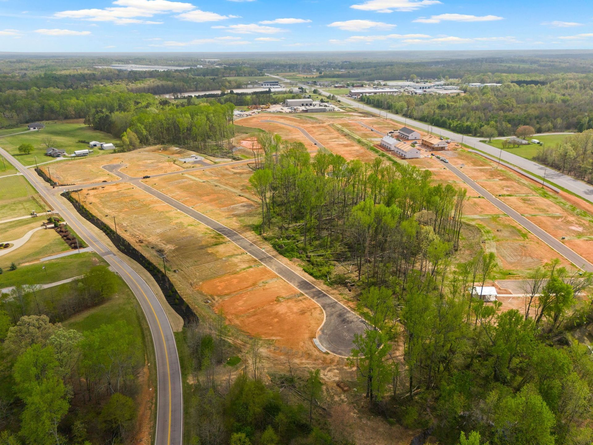 Manegate Cottages Community Aerial View