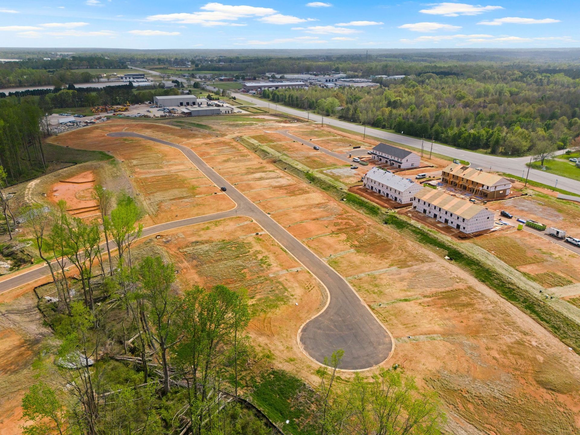 Manegate Cottages Community Aerial View