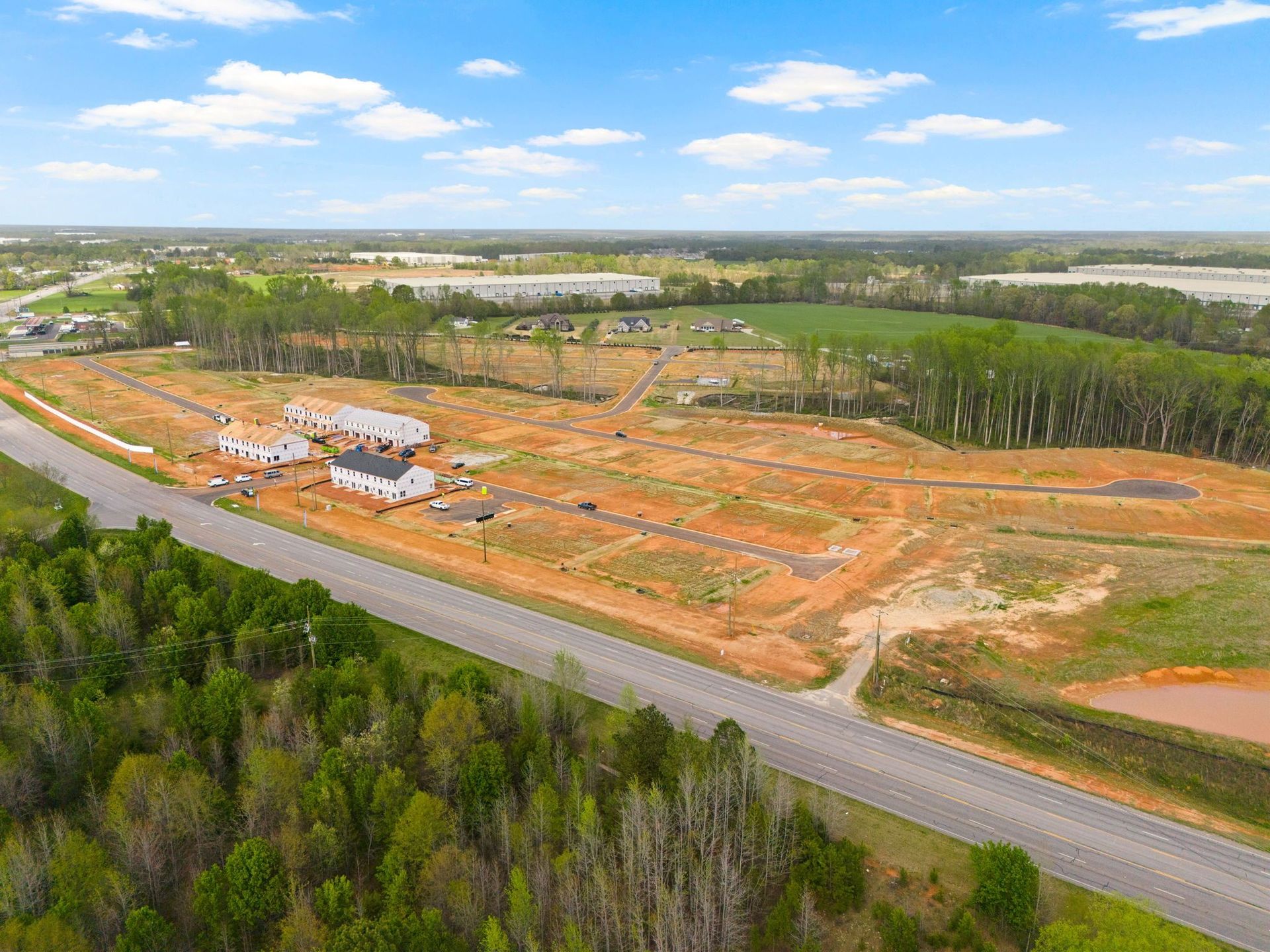 Manegate Cottages Community Aerial View