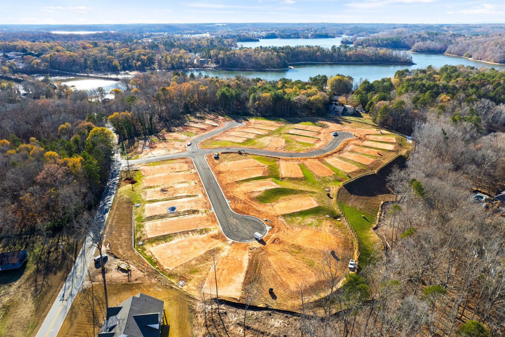 Kingswood Cottages Community Aerial View