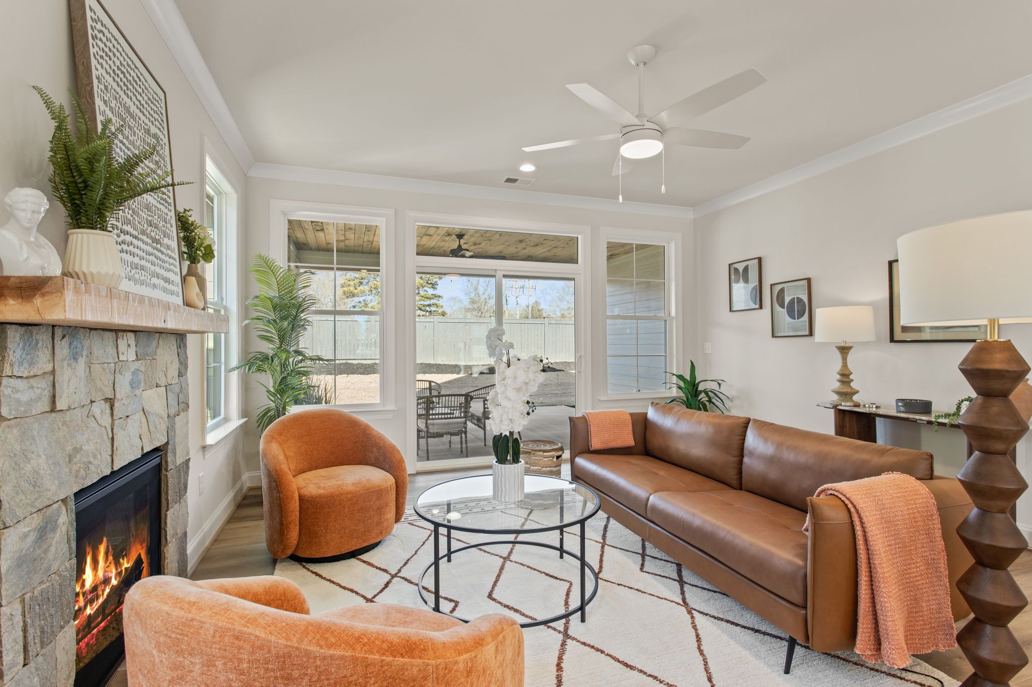 Craftsman II - Living Room 1