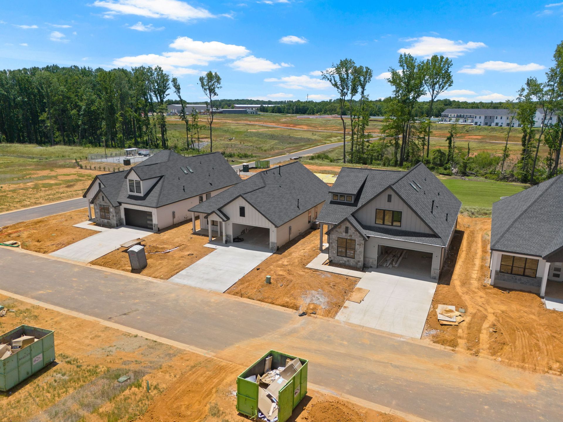 Manegate Cottages Community Aerial View