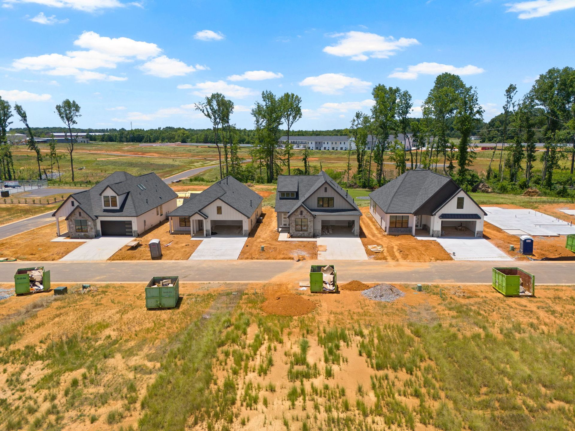 Manegate Cottages Community Aerial View
