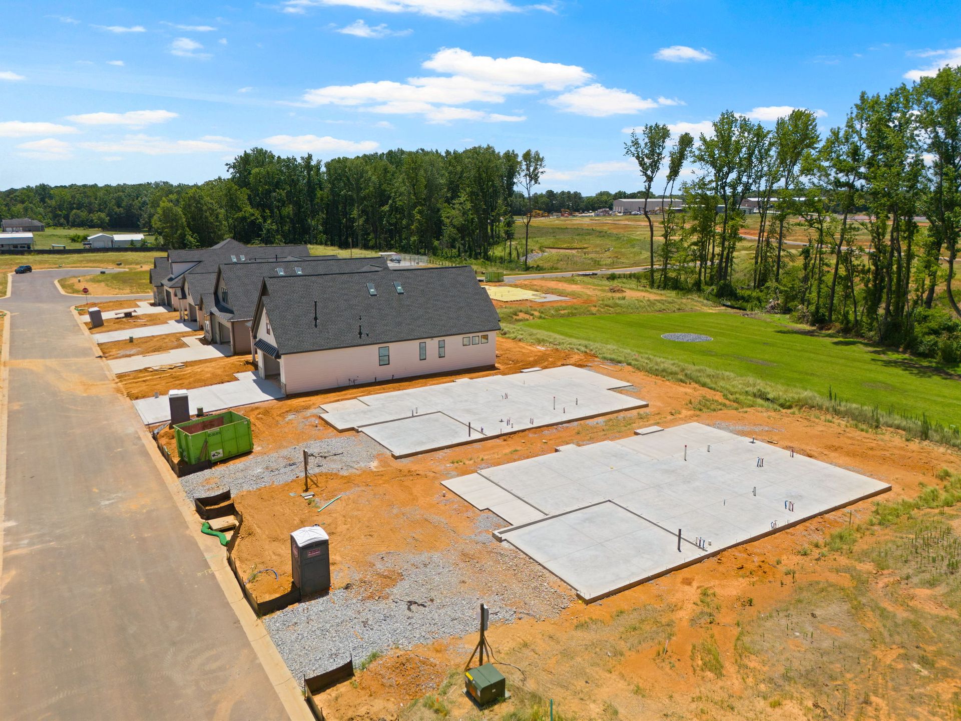 Manegate Cottages Community Aerial View