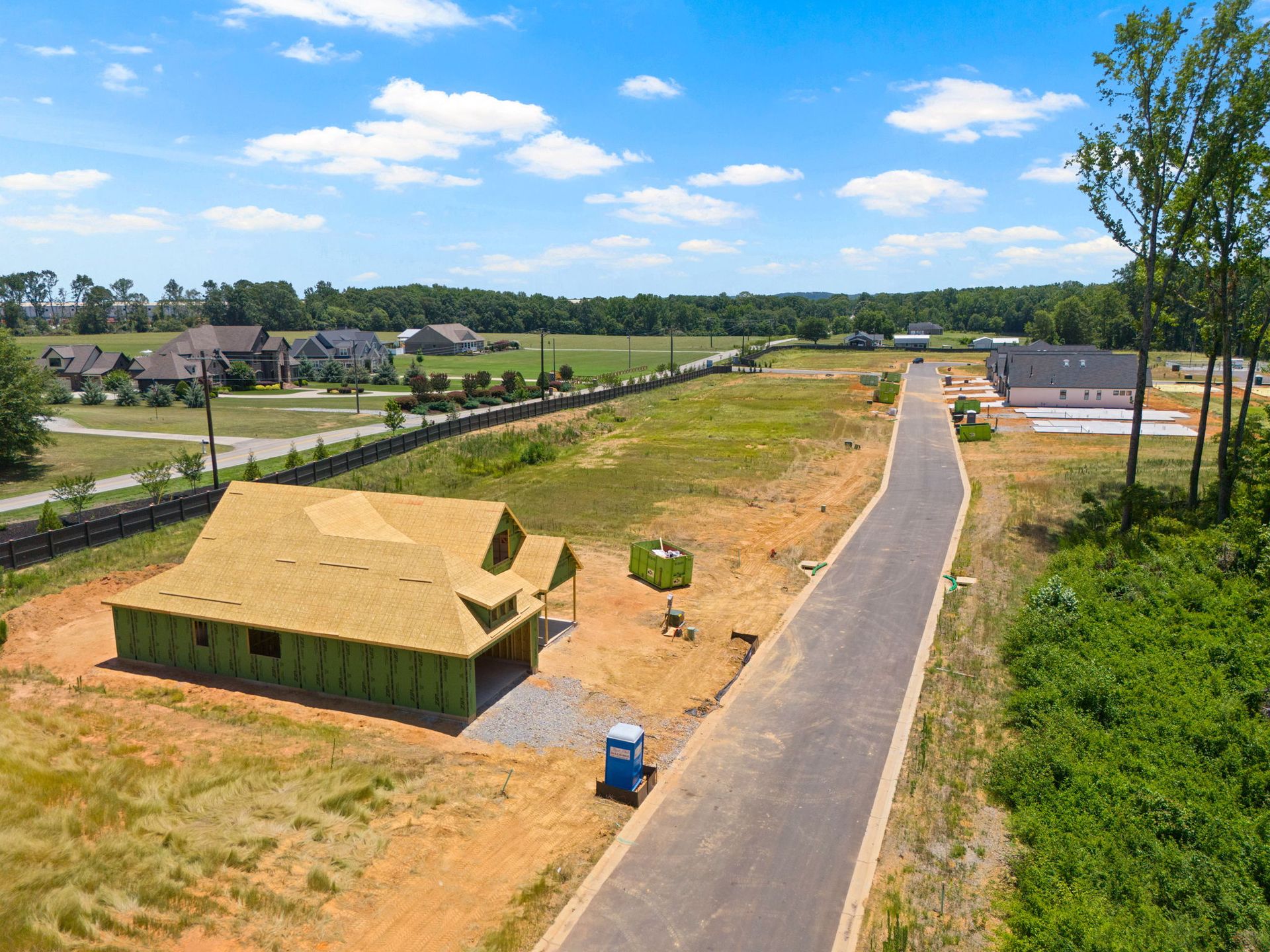 Manegate Cottages Community Aerial View