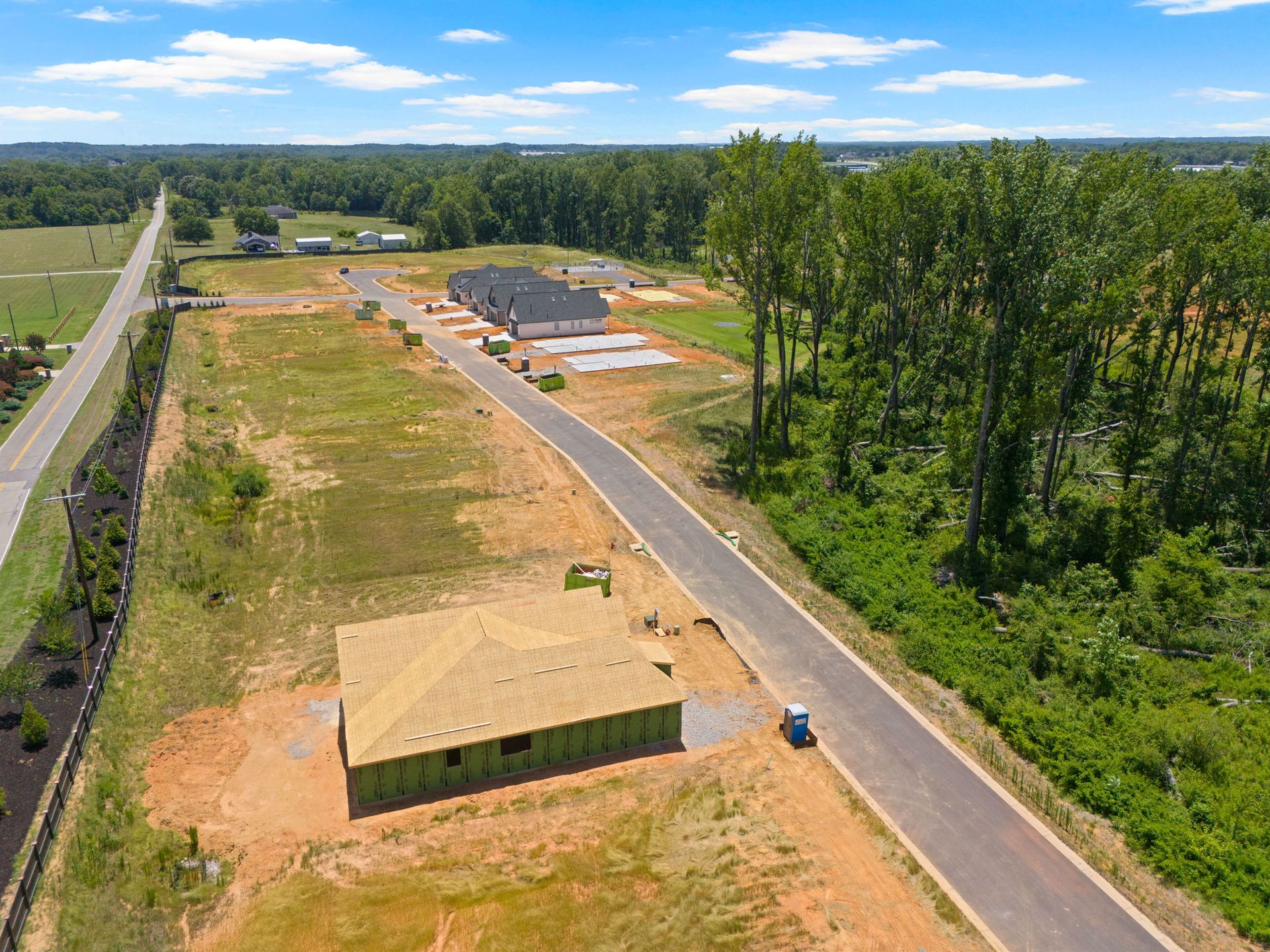 Manegate Cottages Community Aerial View