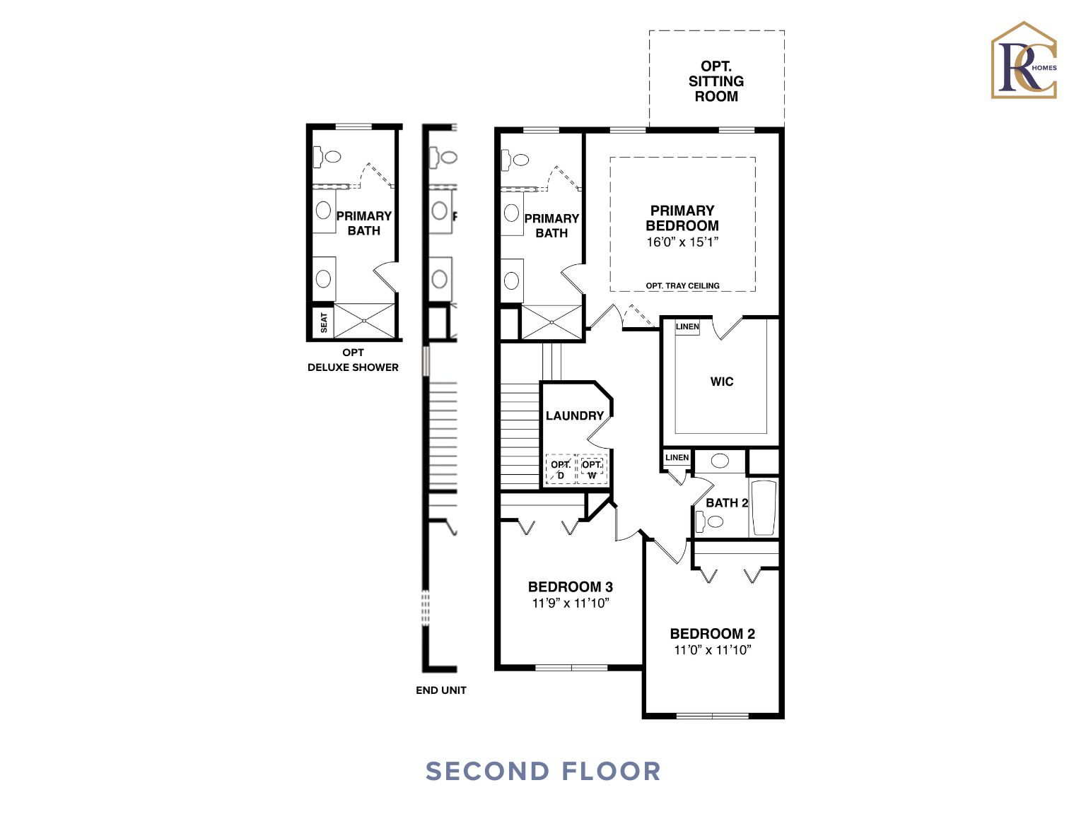 Carlton Grand Model | Second Floor with Options