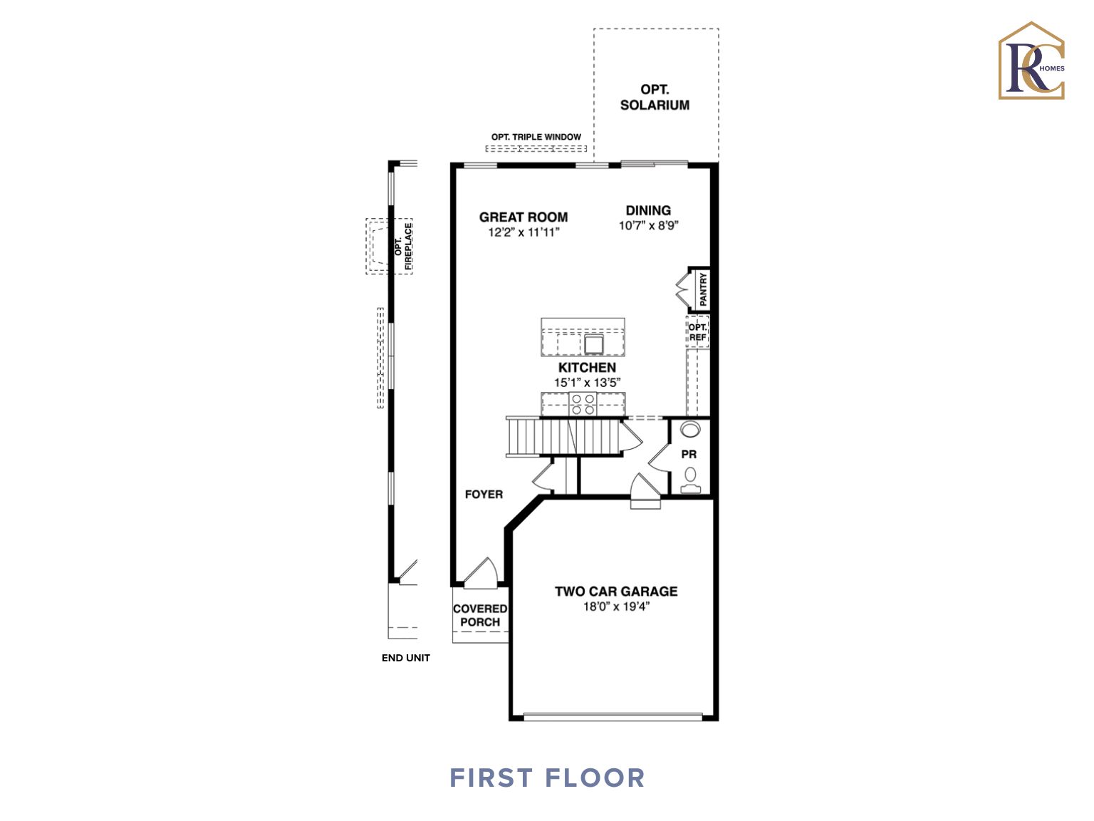 Sutton Model | First Floor with Options