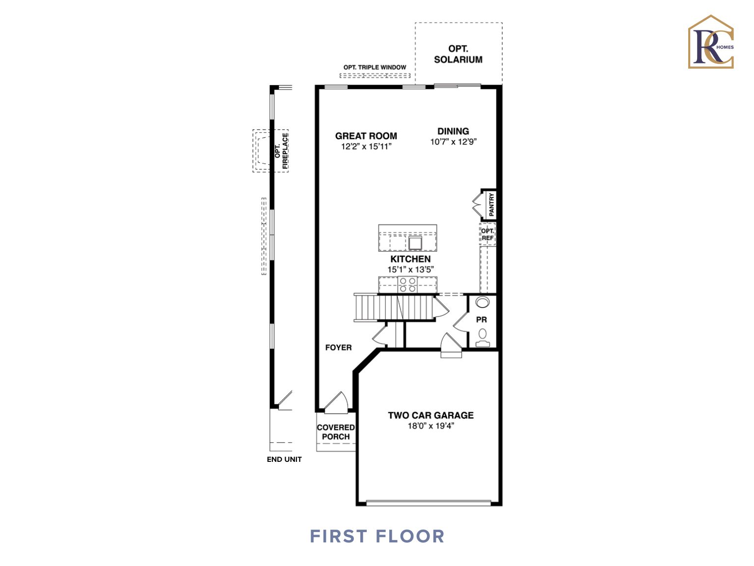 Sutton Grand Model | First Floor with Options