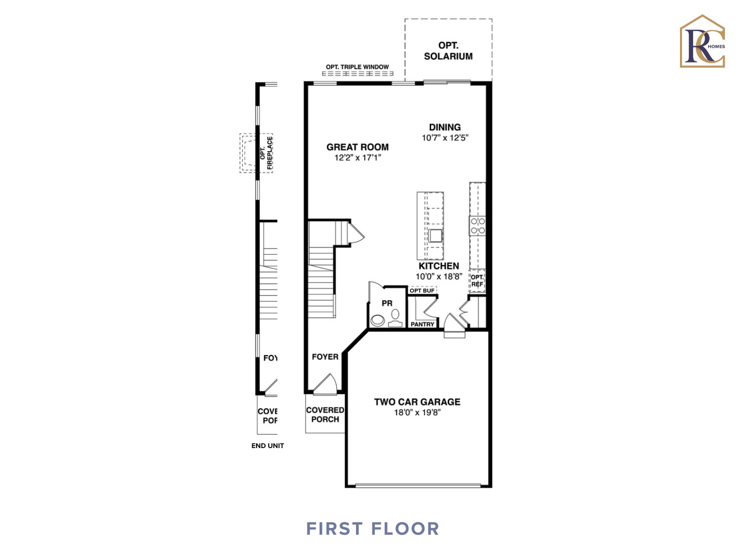 Carlton Grand Model | First Floor with Options