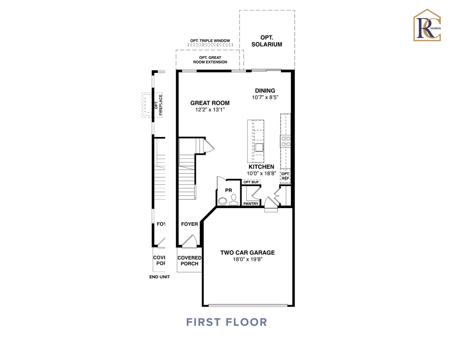 Carlton Model | First Floor with Options