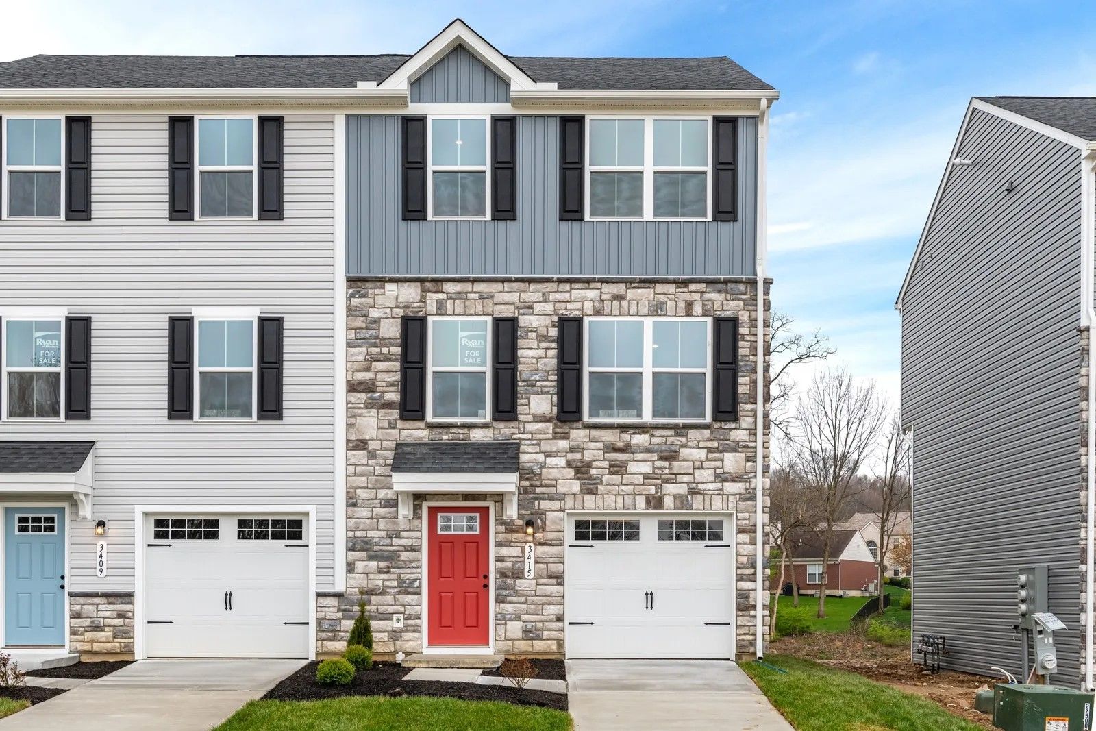 Juniper with Finished Basement - Heathermere Woods: Huber Heights, Ohio - Ryan Homes