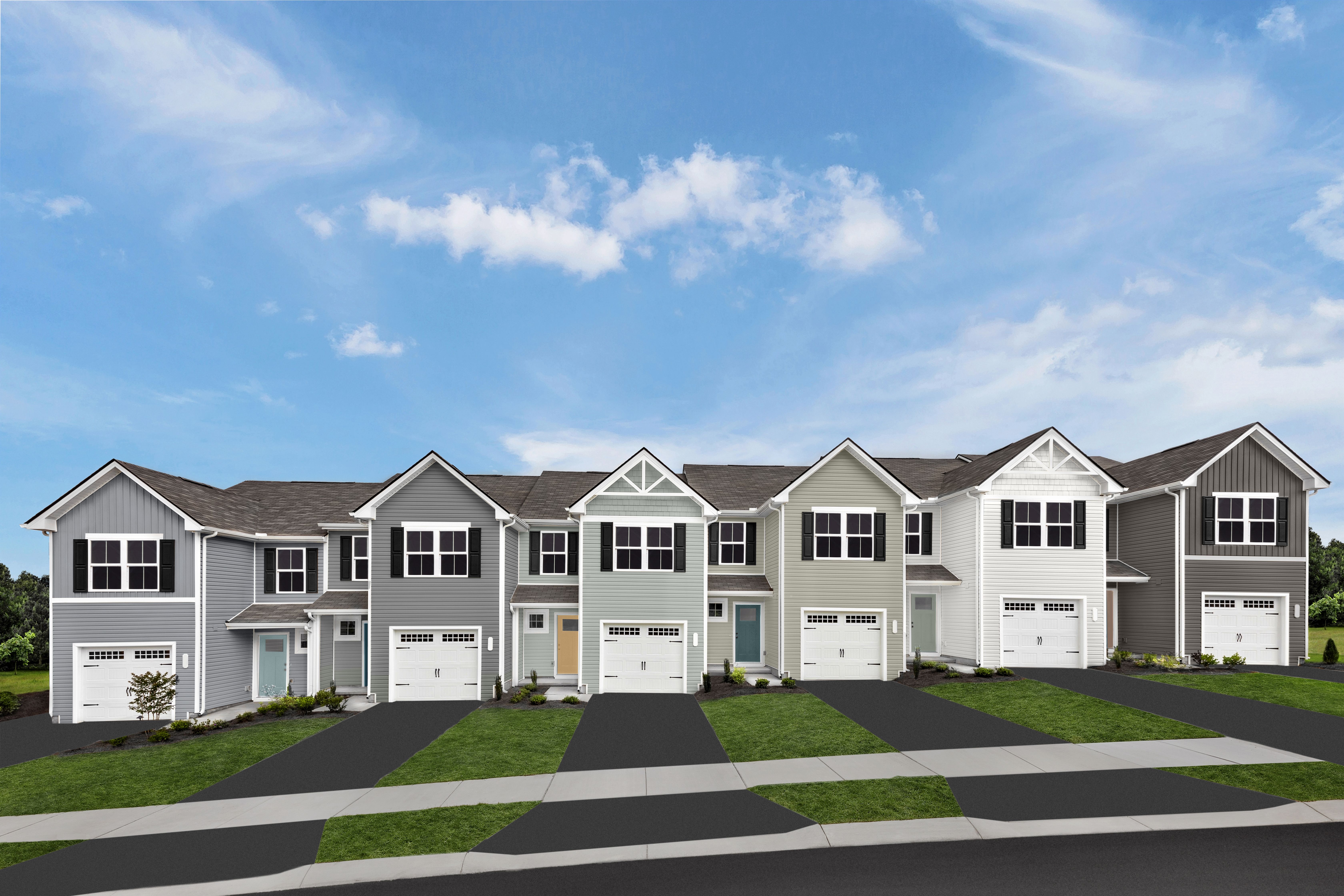 casa en Brick Hill Ridge Towns por Ryan Homes