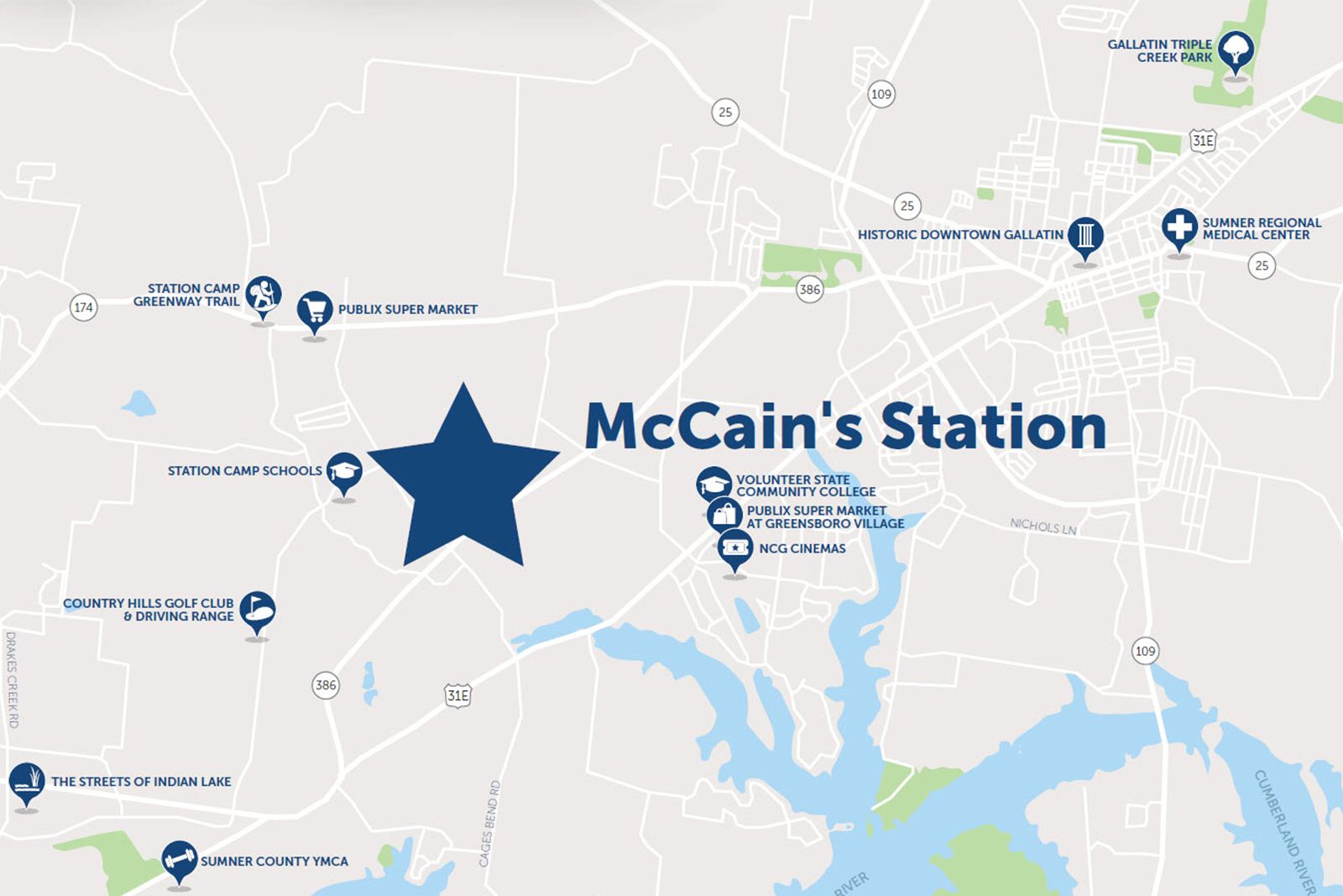 casa en McCain's Station Townhomes por Ryan Homes