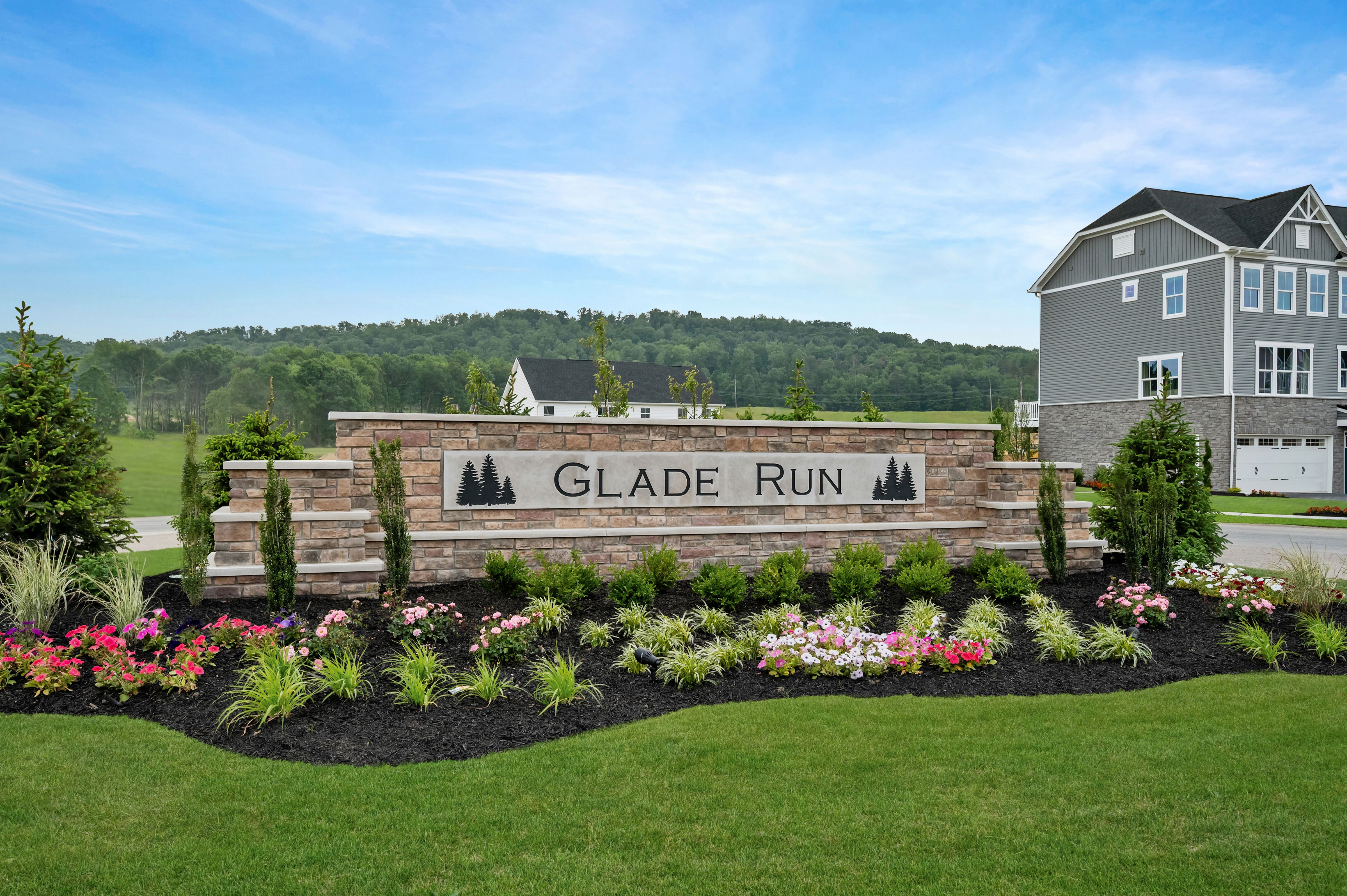 Glade Run Townhomes por Ryan Homes en Pittsburgh Pennsylvania