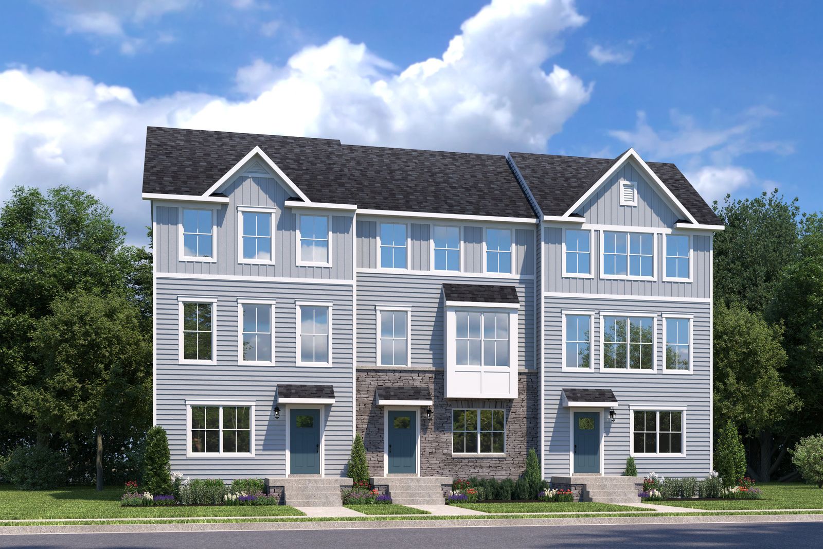 casa en Stowe Branch Townhomes por Ryan Homes