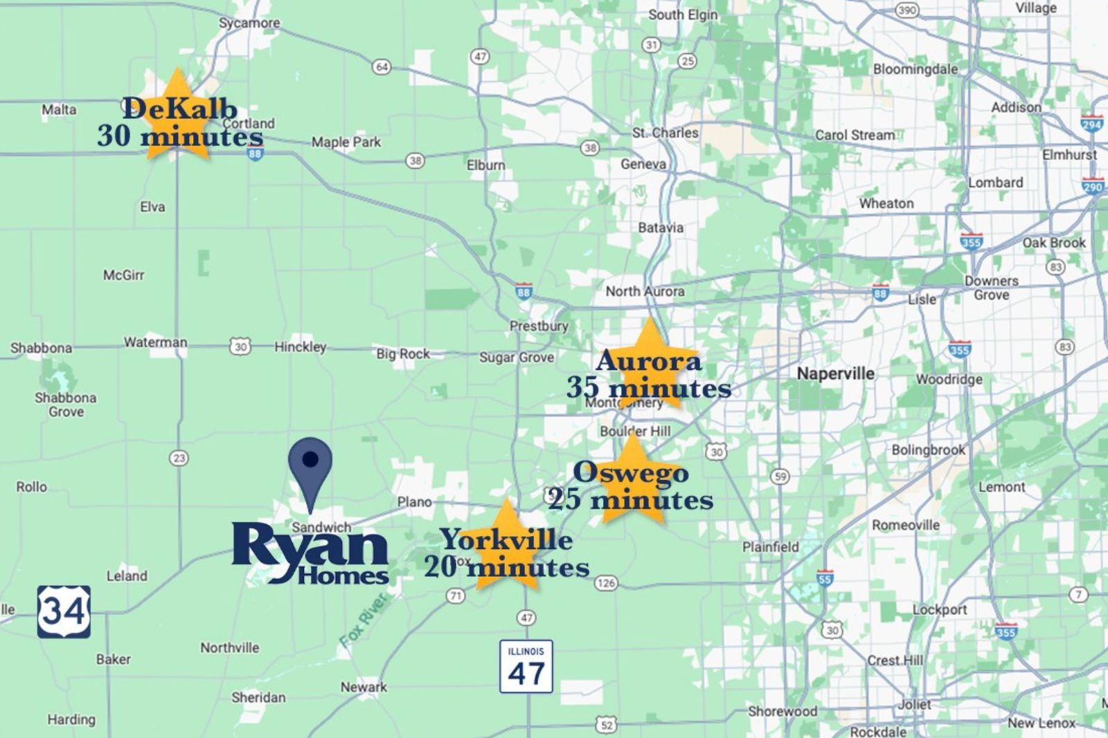 casa en Fairwinds por Ryan Homes