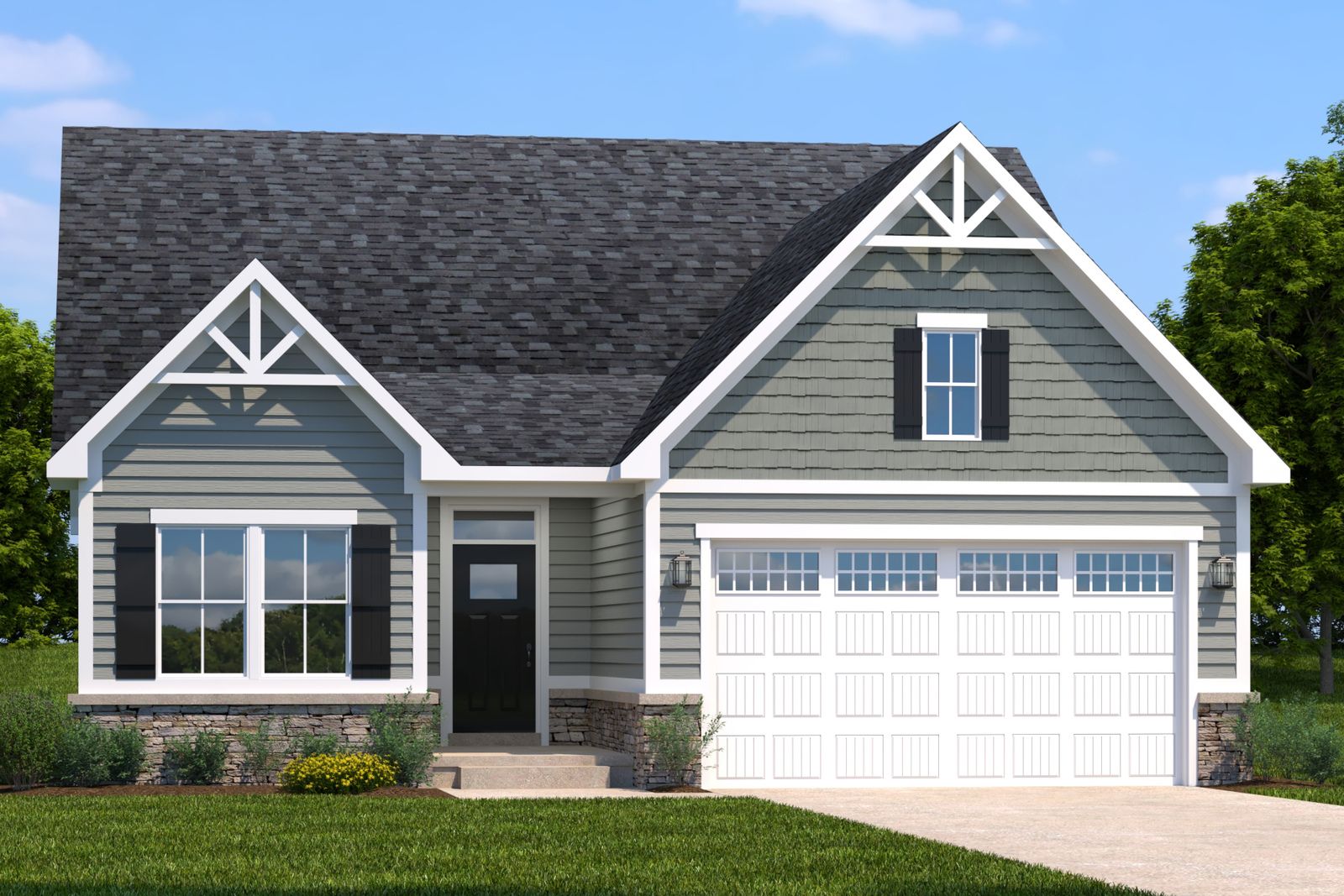 Alberti Ranch with Finished Basement - Compass Point: Lewes, Delaware - Ryan Homes