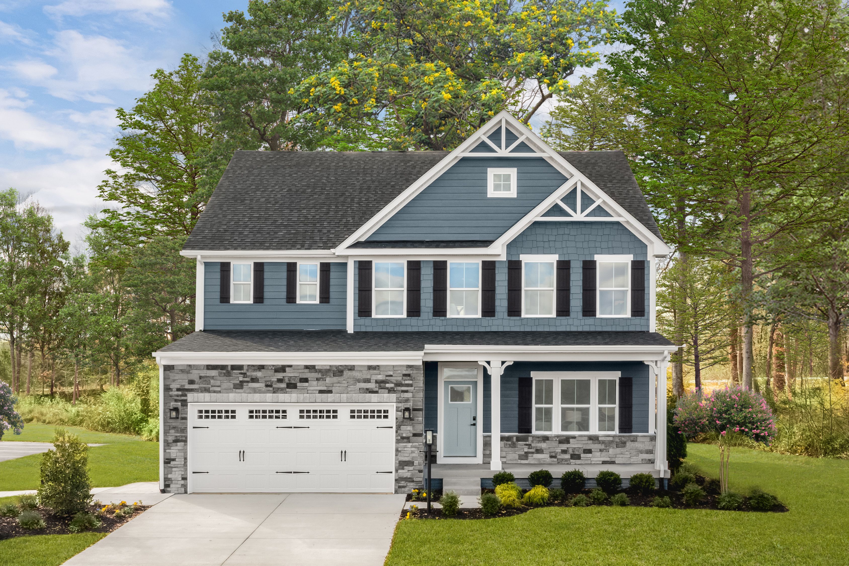 Lehigh with Finished Basement - Nathanials Grove Estates: Beavercreek, Ohio - Ryan Homes
