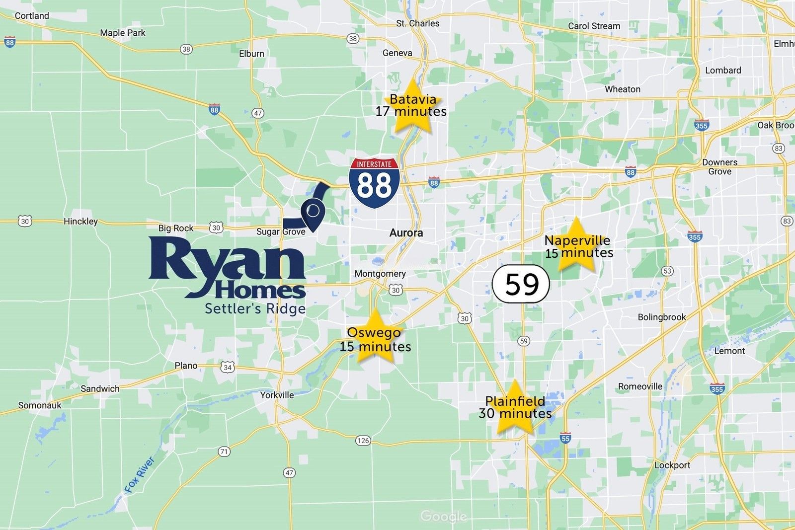 casa en Village at Settlers Ridge por Ryan Homes